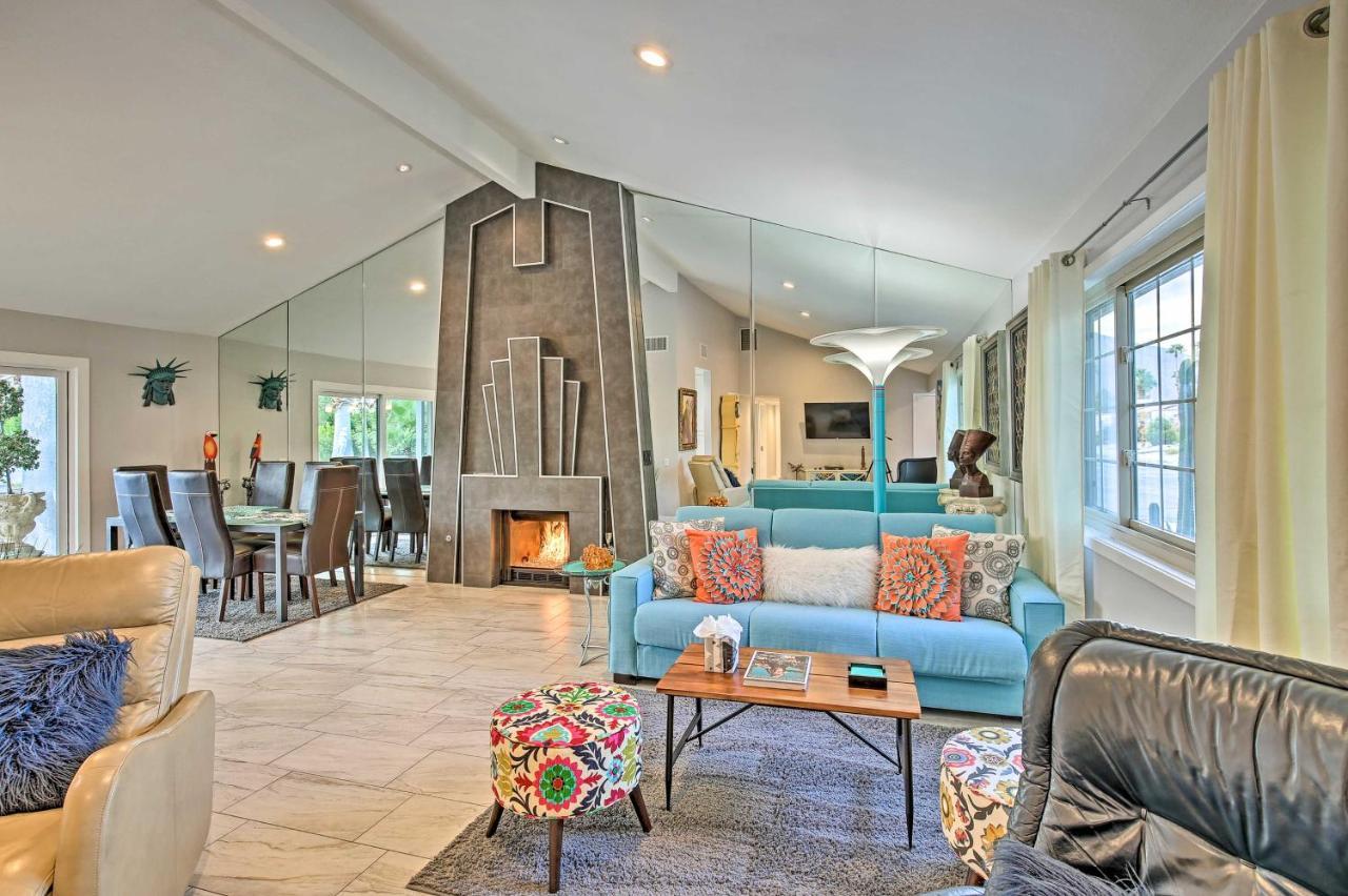 Pet-Friendly Palm Springs Escape With Heated Pool!别墅 外观 照片